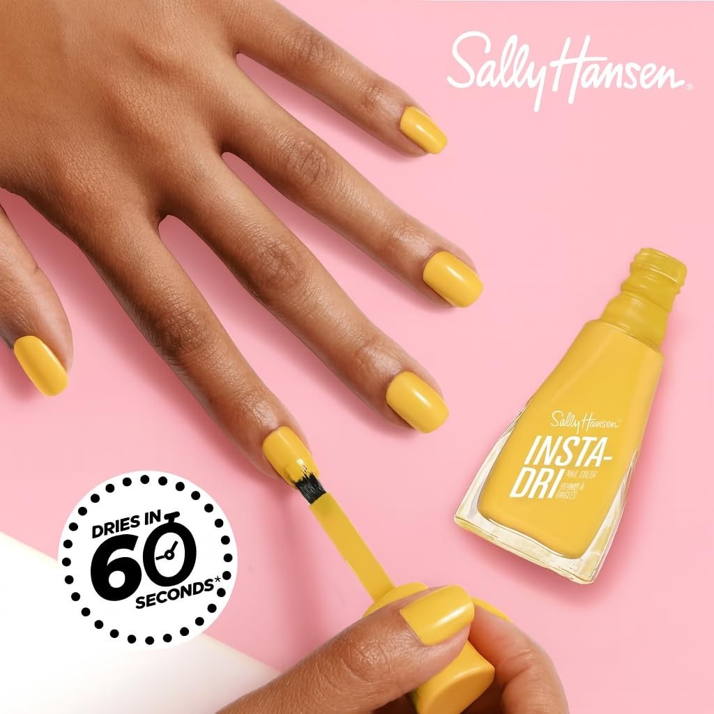 Sally Hansen Insta Dri Nail Polish, City Chic Collection, My Ca-banana, 0.31 Fl
