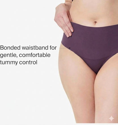 SPANX SPANXsupersmooth Undie-tectable Briefs, Large, Prune