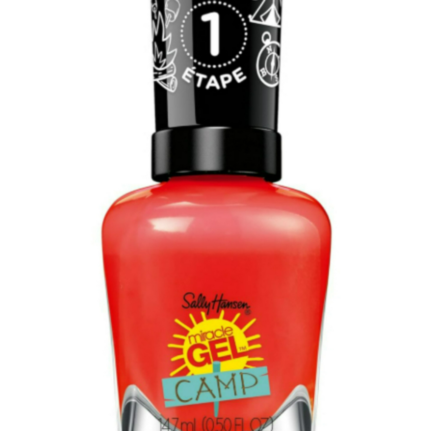 Lot 5 Sally Hansen Miracle Gel Summer Camp Collection Nail Polish Assorted Color