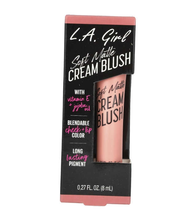 L.A. Girl Soft Matte Cream Blush, Rosebud GBL441