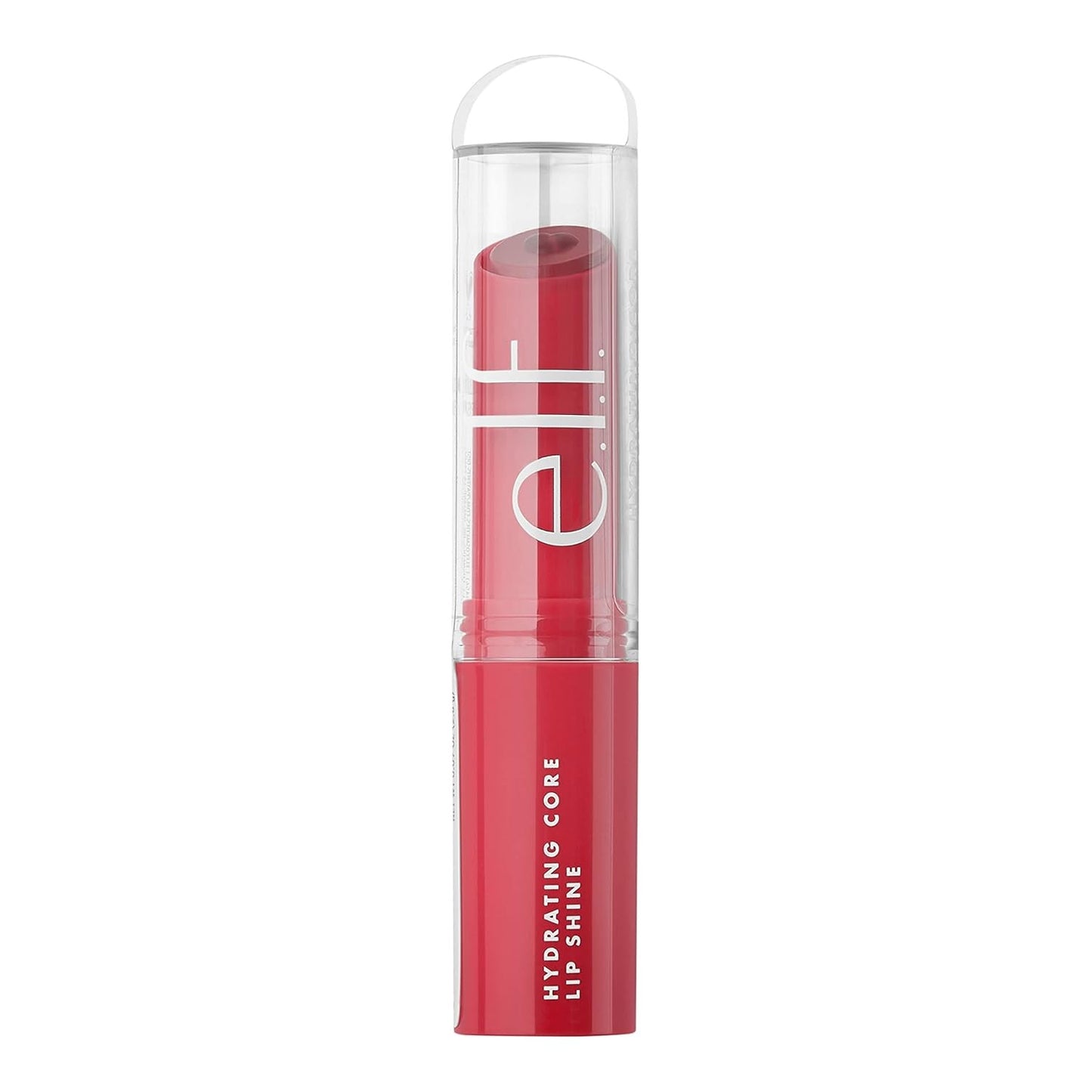 e.l.f. Hydrating Core Lip Shine with Shea Butter & Vitamin E, Lovely Light Red