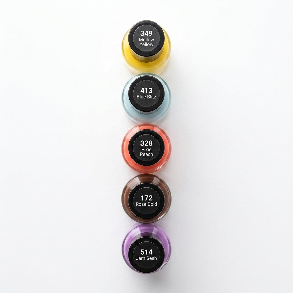 Sally Hansen Xtreme Wear Nail Polish - Chip Resistant - 5 Colors Set