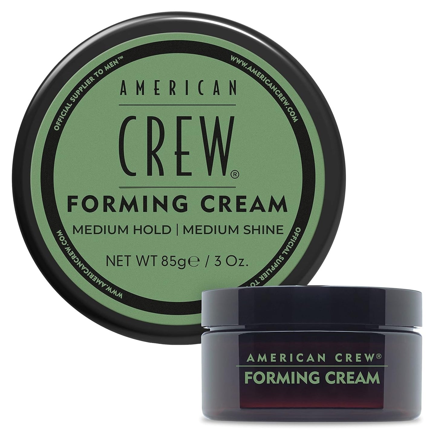 AMERICAN CREW Men's Hair Forming Cream, Like Hair Gel with Medium Hold & Medium