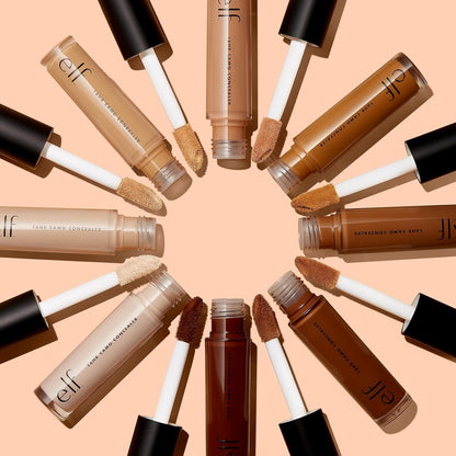 e.l.f. 16HR Camo Concealer, Full Coverage, Matte Finish Under-Eye, Medium Sand