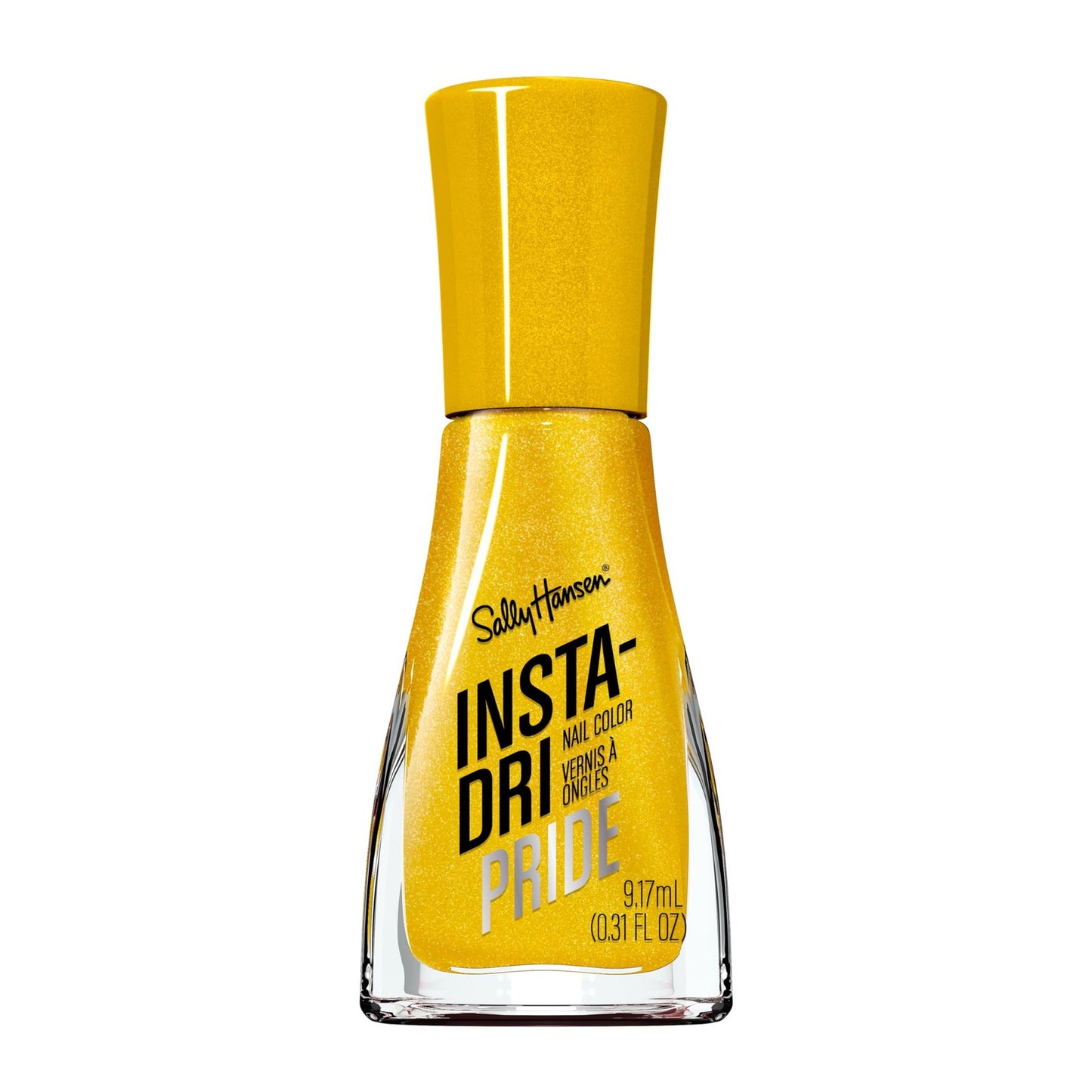 Sally Hansen Insta-Dri Nail Polish  760 Bee Proud | Bright Sunflower Yellow Nail