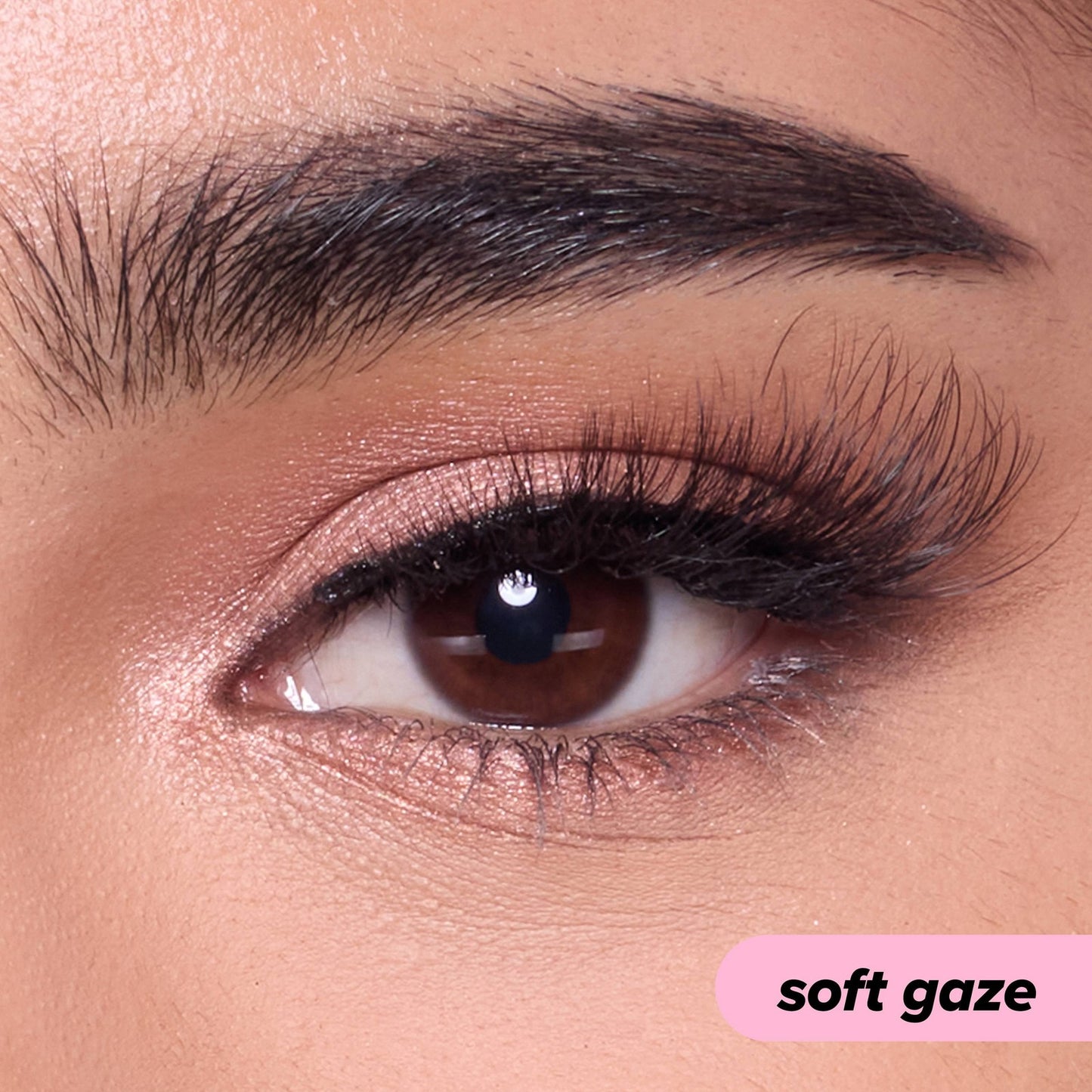 L.A. COLORS DRAMATILASH Faux Mink Lashes 3-Pack Soft Gaze CBEL535 3D Curl Reusab