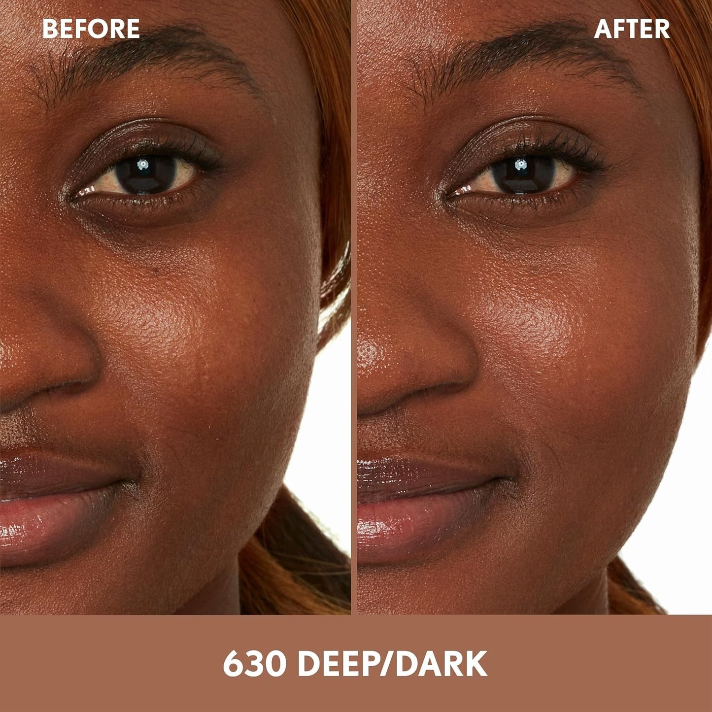 COVERGIRL Clean Fresh Nourishing Skin Tint, 630 Deep/Dark, Liquid Foundation.