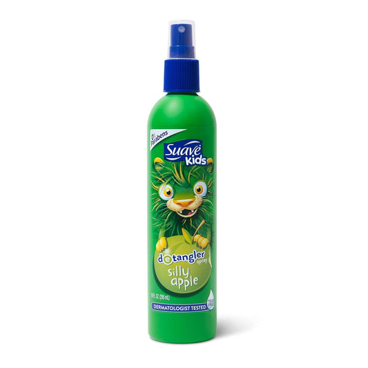 Suave Kids Detangler Spray For Tear-Free Styling Silly Apple Dermatologist-Teste