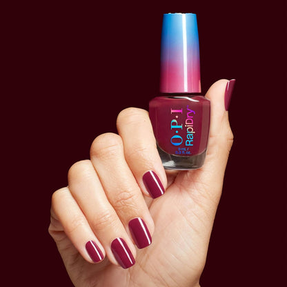 OPI RapiDry Quick Dry Nail Polish Colors | Opaque, Crème, So Berry Quick
