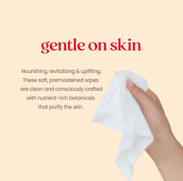 Burt’s Bees Purifying White Tea Facial Towelettes, 100% Plant Based Cloths; 30CT