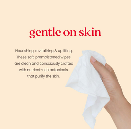 Burt’s Bees Purifying White Tea Facial Towelettes, 100% Plant Based Cloths; 30CT