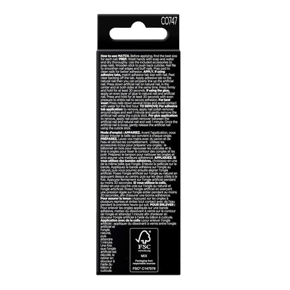 Sally Hansen Salon Effects® Perfect Manicure, Spyder-Light, Press On Nails, Non-Damaging Adhesive Tabs, File, and Alcohol Pad Included