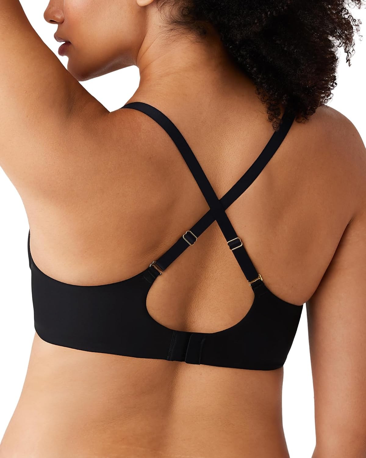 Wacoal Women's Simply Done Lightly Padded Full Coverage T-Shirt Bra, Black 38DD