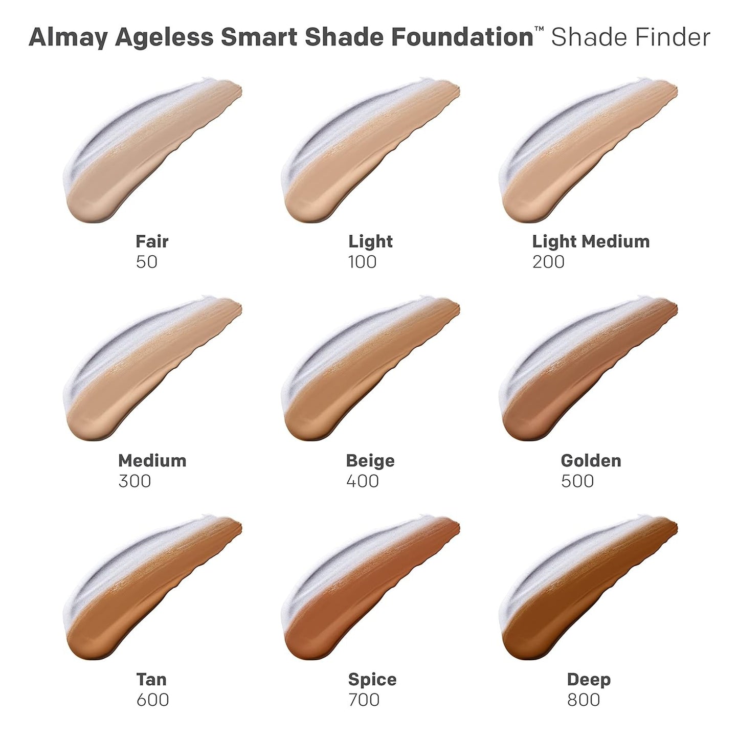 Almay Anti Aging Foundation Smart Shade Face Makeup with Hyaluronic Acid Niacinamide Vitamin C E Hypoallergenic Fragrance Free 700 Spice 1 Fl Oz Pack of 1