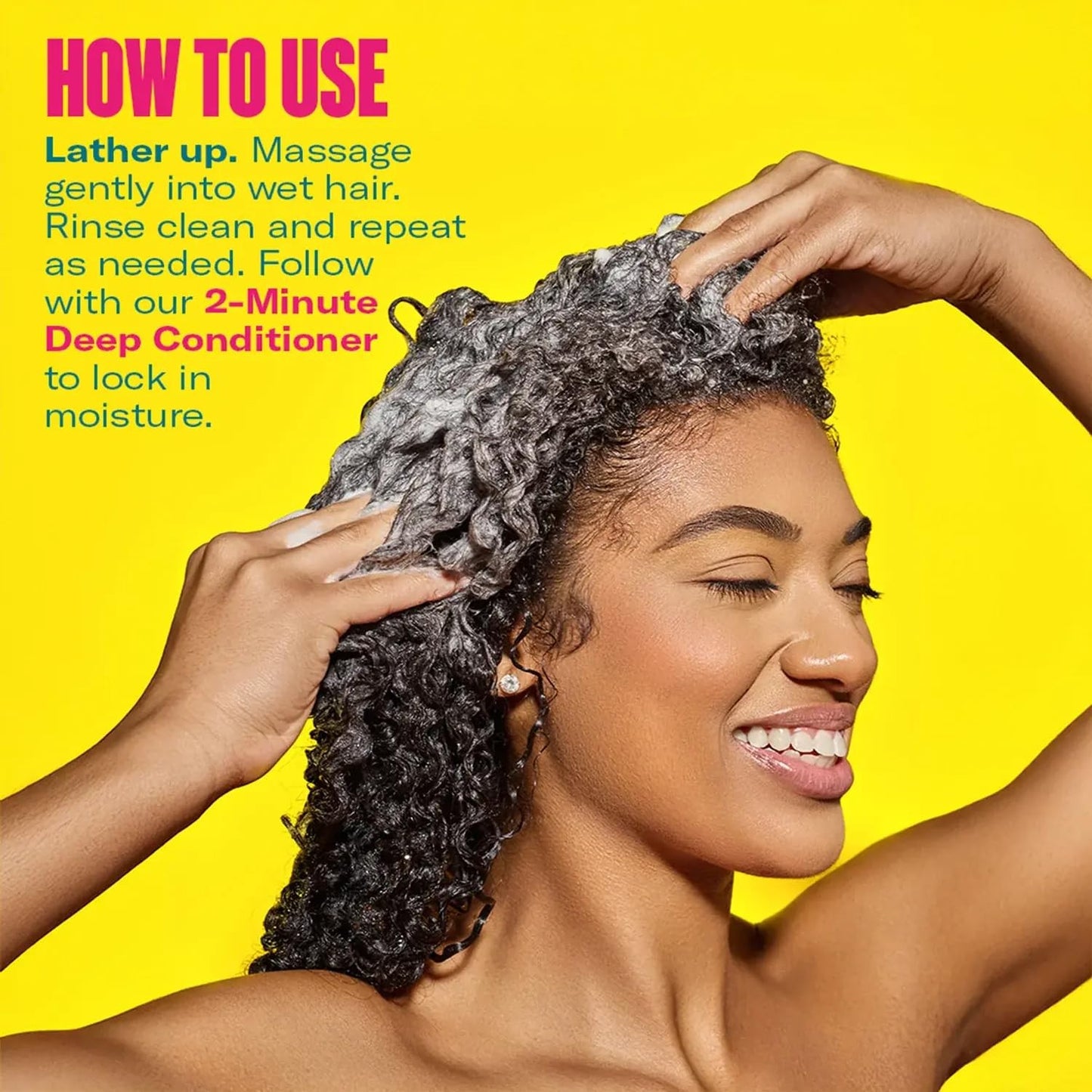 Mielle Organics Kalahari Melon Aloe Deep Sulfate Free Shampoo Hydrating Clarifying Shampoo for Dry Curly Textured Hair Removes Buildup Delivers 5 Days of Moisture 12 Ounce