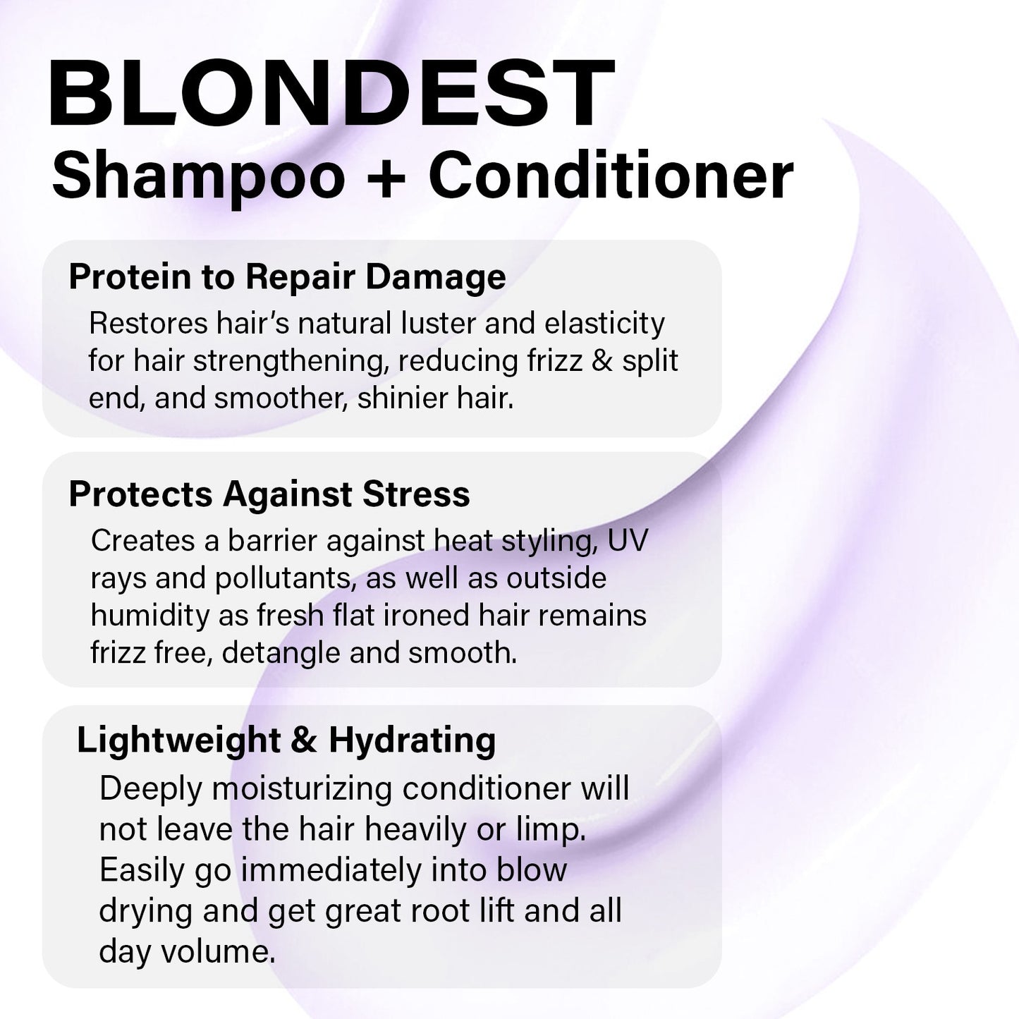 Peter Coppola Blondest Purple Shampoo & Conditioner Set Blonde Silver Hair 12oz