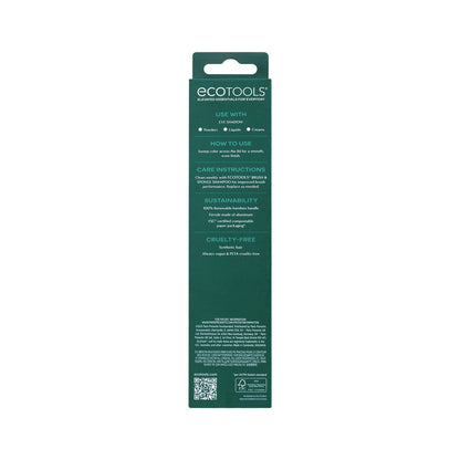 EcoTools All Over Eye Brush Fluffy Eyeshadow Brush Cruelty Free 1 Count