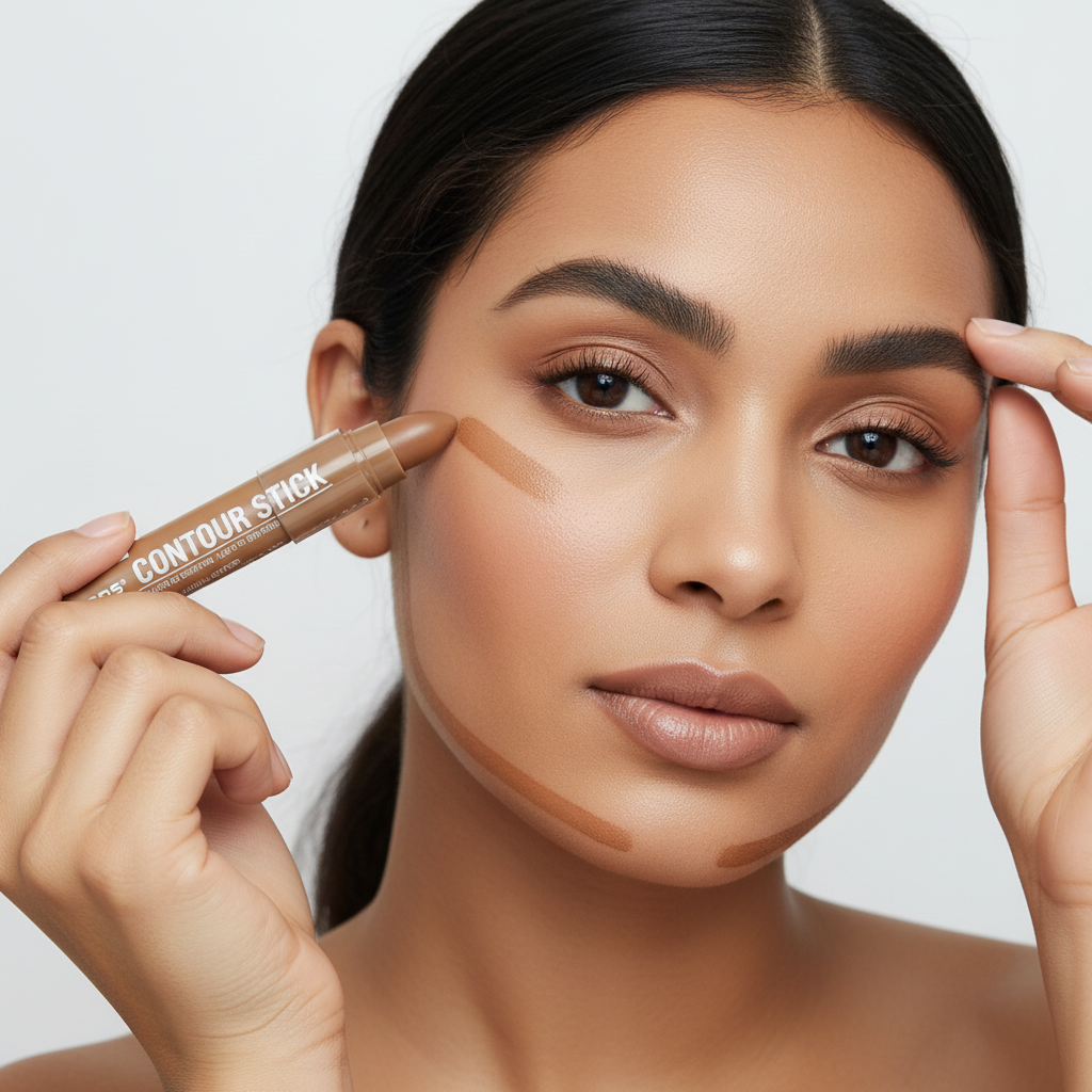 L.A. Colors Contour Stick Highlighter CCS621 Cream Face Sculpting 0.07 oz Makeup