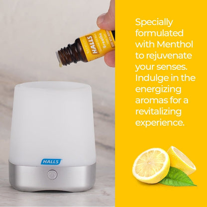 HALLS Aromatherapy Essential Oil Lemon Blend - 10 ml