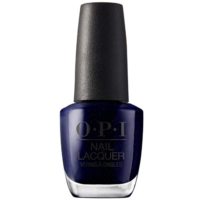 OPI Nail Lacquer Classic Nail Polish Colors Chopstix and Stones Opaque Dark Blue NLT91