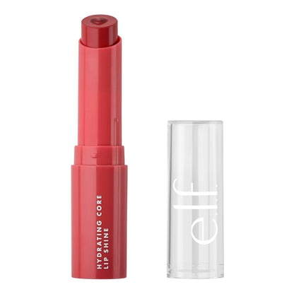 e.l.f. Hydrating Core Lip Shine with Shea Butter & Vitamin E, Joyful Pink Rose