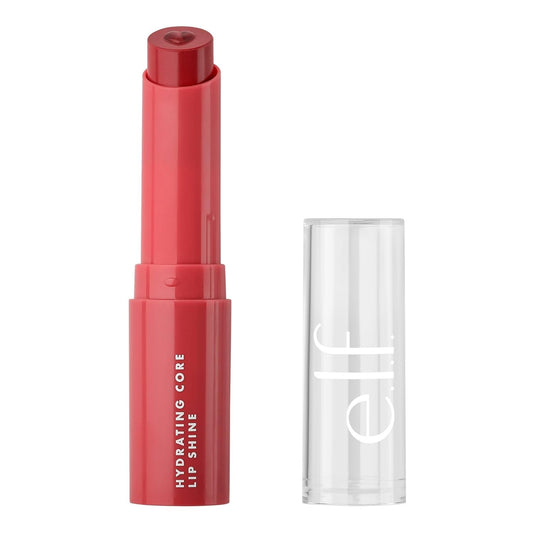 e.l.f. Hydrating Core Lip Shine with Shea Butter & Vitamin E, Joyful Pink Rose