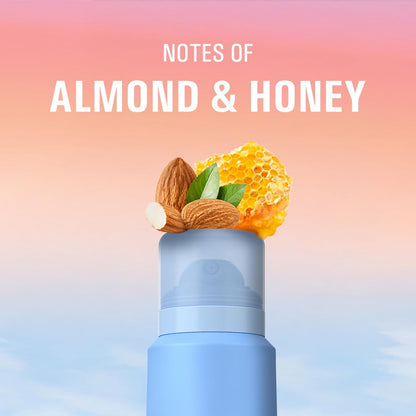 Secret Whole Body Deodorant Spray for Women, Almond Milk & Honey Scent, 3.5 oz