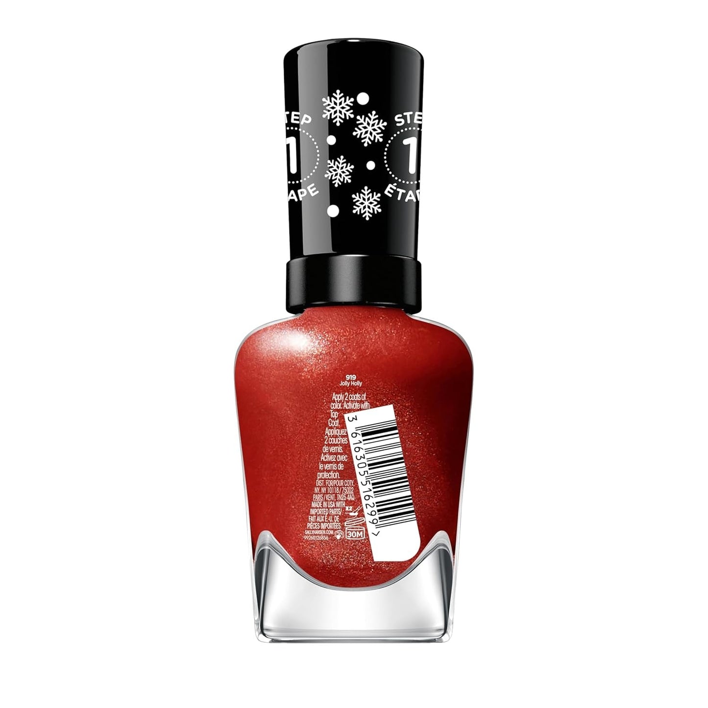 Sally Hansen Miracle Gel Salon Quality Nail Polish Gel Like Formula Two Step System No UV Light Needed Long Lasting Opaque Glossy 534 Orchid ing Aside Orchid Pink Nail Color