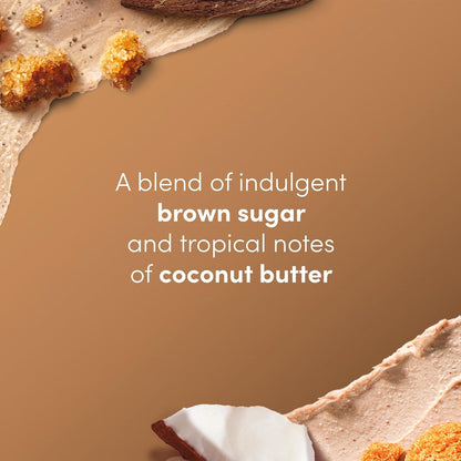 2 Pack Dove Exfoliating Body Polish Brown Sugar & Coconut Butter Scrub 15 oz