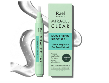 Rael Miracle Clear Soothing Spot Gel Cica Tea Tree Post-Acne Care (0.14 oz)