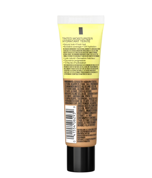 Maybelline Fit Me Tinted Moisturizer, Natural Coverage, Face Makeup, 220, 1 fl.