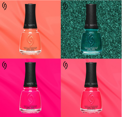 China Glaze CG Nail Lacquer Orange Knockout – Vibrant Neon Orange, 0.5 fl oz