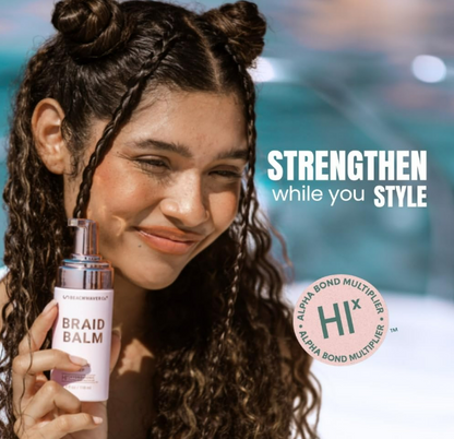 The Beachwaver Co. Braid Balm Pre-Braid Prep - Full Size (4 Fl Oz)  Frizz-Taming