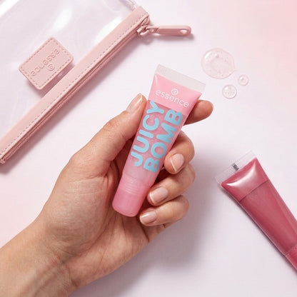 Essence Juicy Bomb Shiny Lipgloss 05 Pink Lemonade 10ml Vegan High Shine Finish