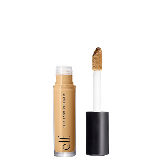 e.l.f. 16HR Camo Concealer, Full Coverage, Matte Finish Under-Eye, Medium Sand