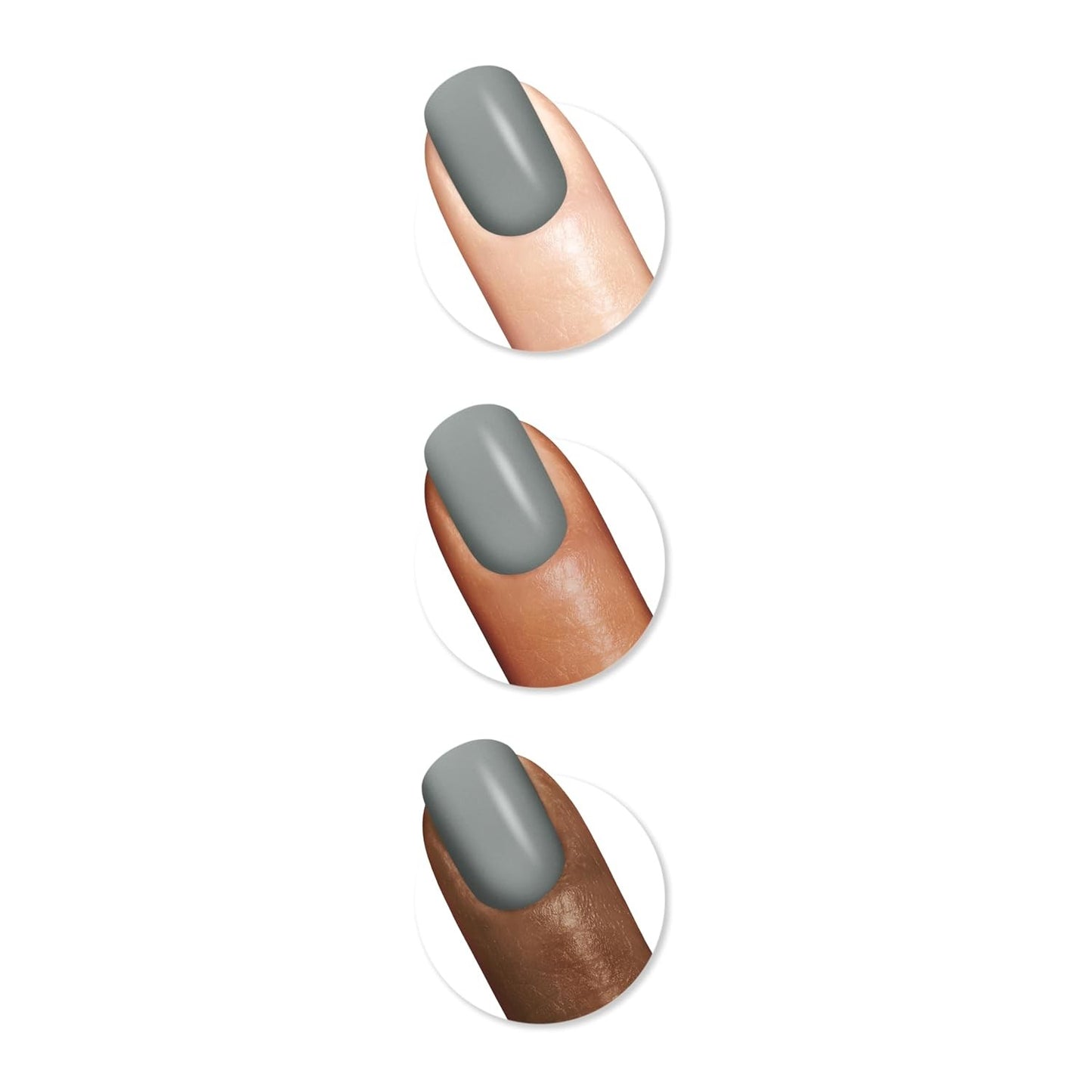 Sally Hansen Color Therapy Nail Polish | Biotin, Argan Oil, 474 Gorgeous Granite