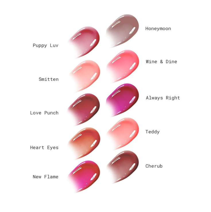 The Creme Shop Glossy 12 HR + Lip Stain, Wine & Dine, 0.194 oz (5.5 g)