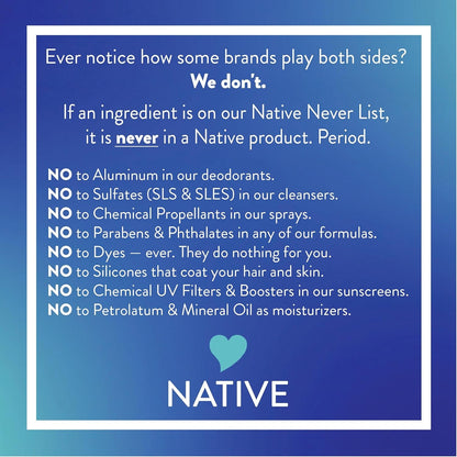 Native Deodorant Contains Naturally Derived Ingredients, Sweet Peach & Nectar
