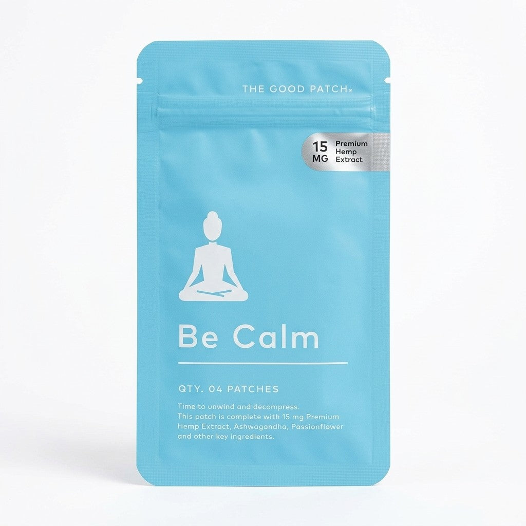 3 Pack The Good Patch Be Calm 15mg (12 Total Patches)