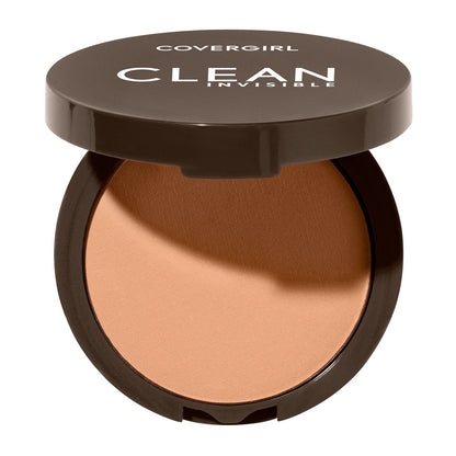 COVERGIRL Clean Invisible Pressed Powder, 133 Light Beige, 0.38 oz