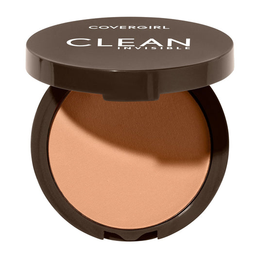 COVERGIRL Clean Invisible Pressed Powder, 133 Light Beige, 0.38 oz
