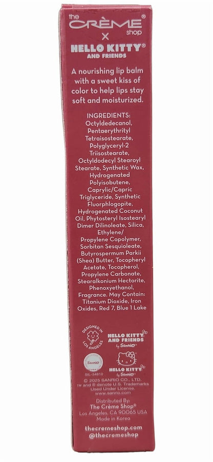 The Creme Shop Hello Kitty & Friends Tinted Moisturizing Lip Balm with Cocoa