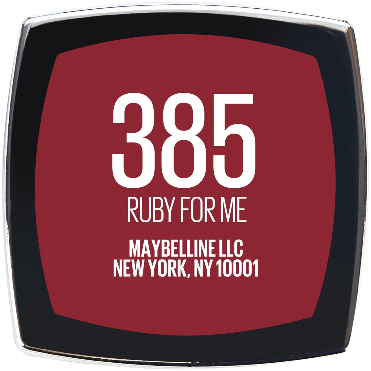 Maybelline Color Sensational Made For All Lipstick, Ruby For Me 385, 1 Count
