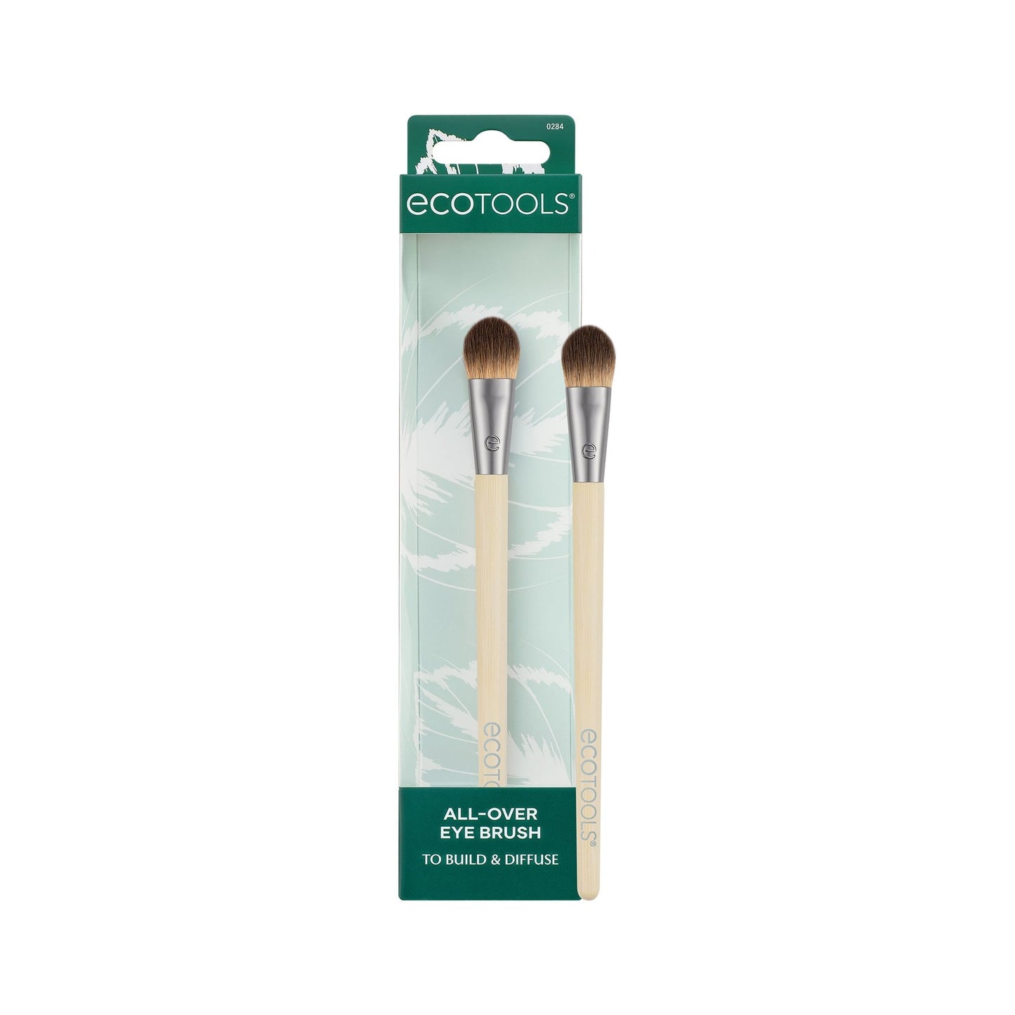 EcoTools All Over Eye Brush Fluffy Eyeshadow Brush Cruelty Free 1 Count