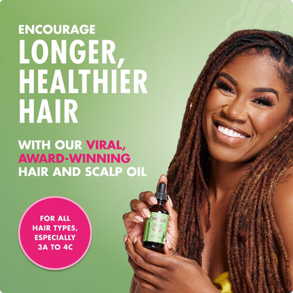 Mielle Organics Rosemary Mint Hair Oil with Biotin, 2 oz | Hair strengthening