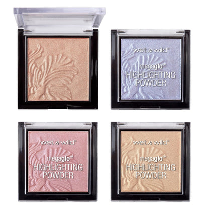 wet n wild MegaGlo Highlighting Powder, Highlighter Makeup, Shimmer Glow, 0.19oz