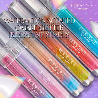Blossom Iridescence Watermelon Flavored, Longlasting High Gloss, 0.08 fl oz, Princes Cup