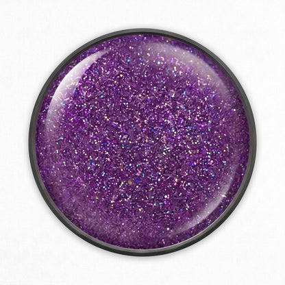 W7 Gemstone Nail Polish Purple Shimmer Metallic Glitter Sparkle 15ml 0.5oz NP016