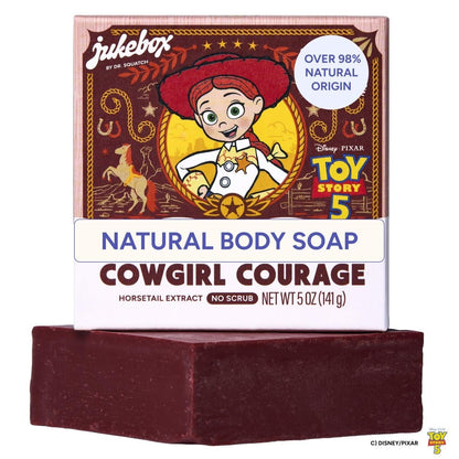 JUKEBOX Natural Women’s Bar Soap, Toy Story Jessy Soap Bar (5oz, 1-Pack)