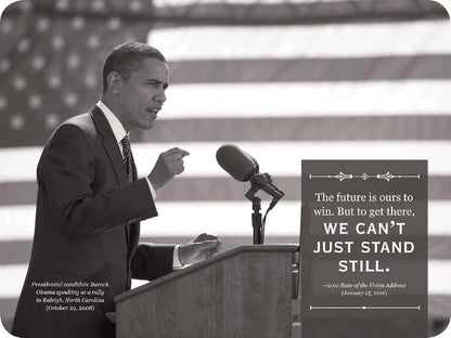 Barack Obama Signature Notebook Journal Inspiring Curious Minds Vol 11